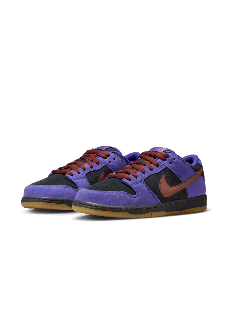 NIKE SB - MEN'S DUNK LOW PRO PERSIAN VIOLET/CINNAMON/OFF NOIR