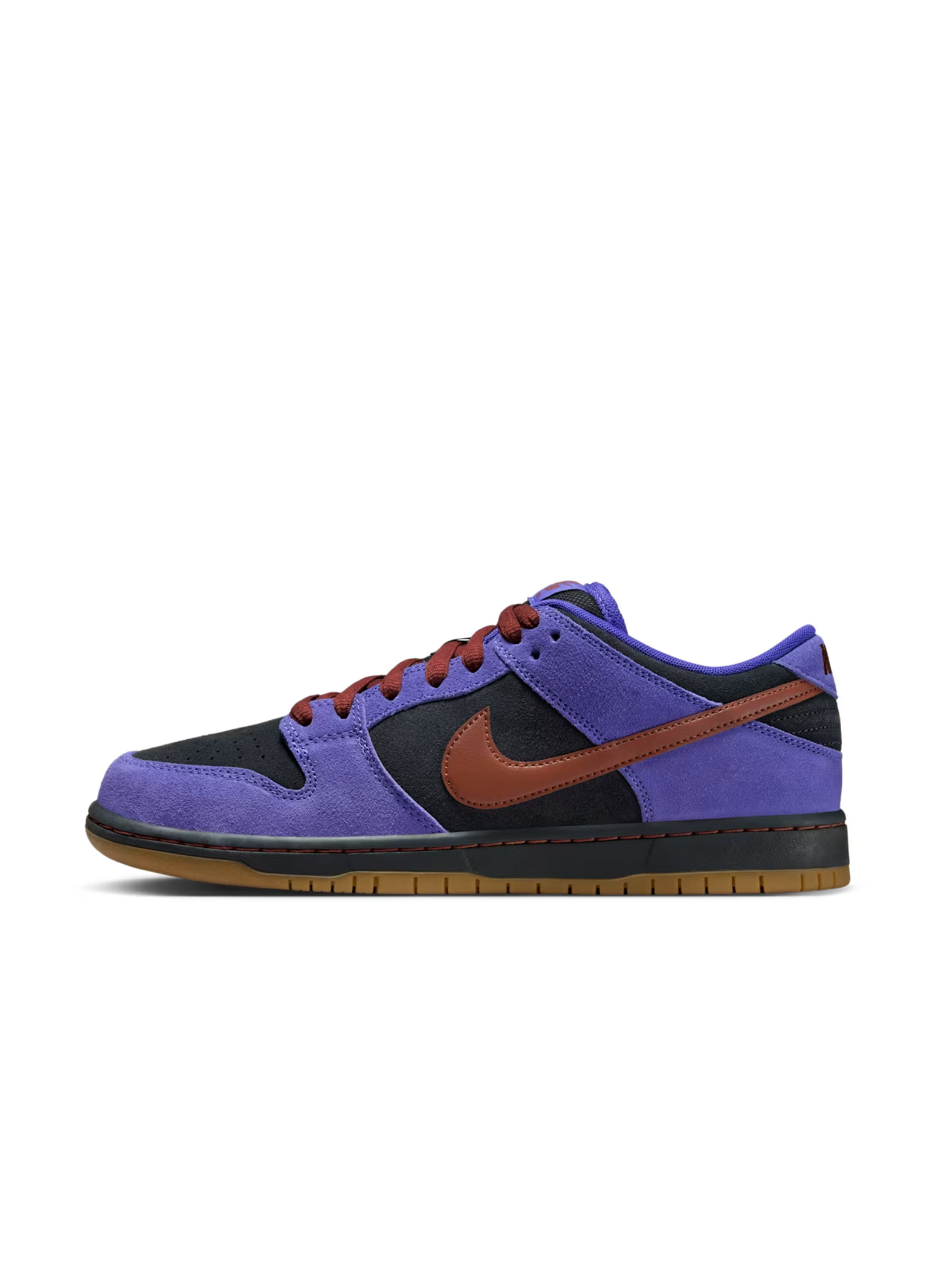 NIKE SB - MEN'S DUNK LOW PRO PERSIAN VIOLET/CINNAMON/OFF NOIR