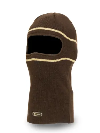 Howl Supply MEN'S CANOPY FACEMASK PUBLIC X HOWL BROWN