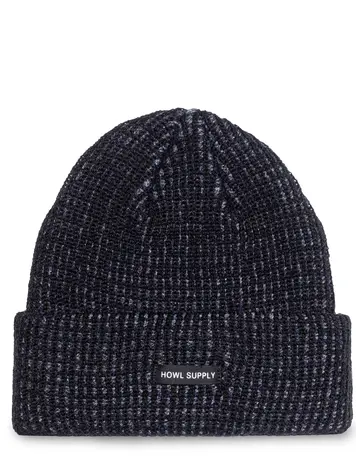 Howl Supply MEN'S SLASH BEANIE BLACK