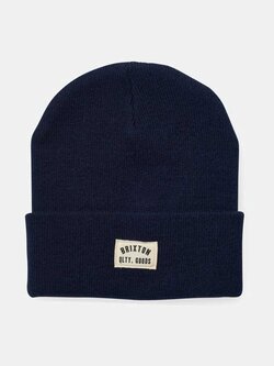 Brixton MEN'S WOODBURN WATCH CAP BEANIE NAVY