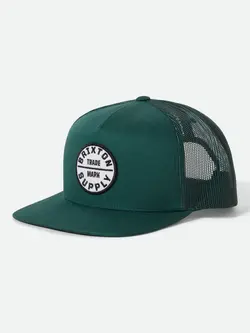 Brixton HOMMES OATH MP TRUCKER HAT NIGHT SAGE/NIGHT SAGE