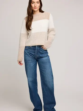 Gentle fawn WOMEN'S LUCILLE CREWNECK SWEATER BONE