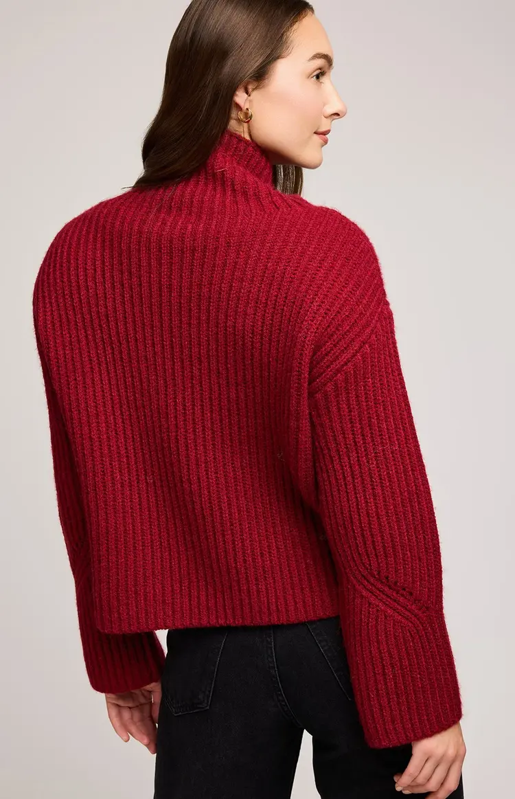 Gentle fawn WOMEN'S MARLOW TURTLENECK SWEATER