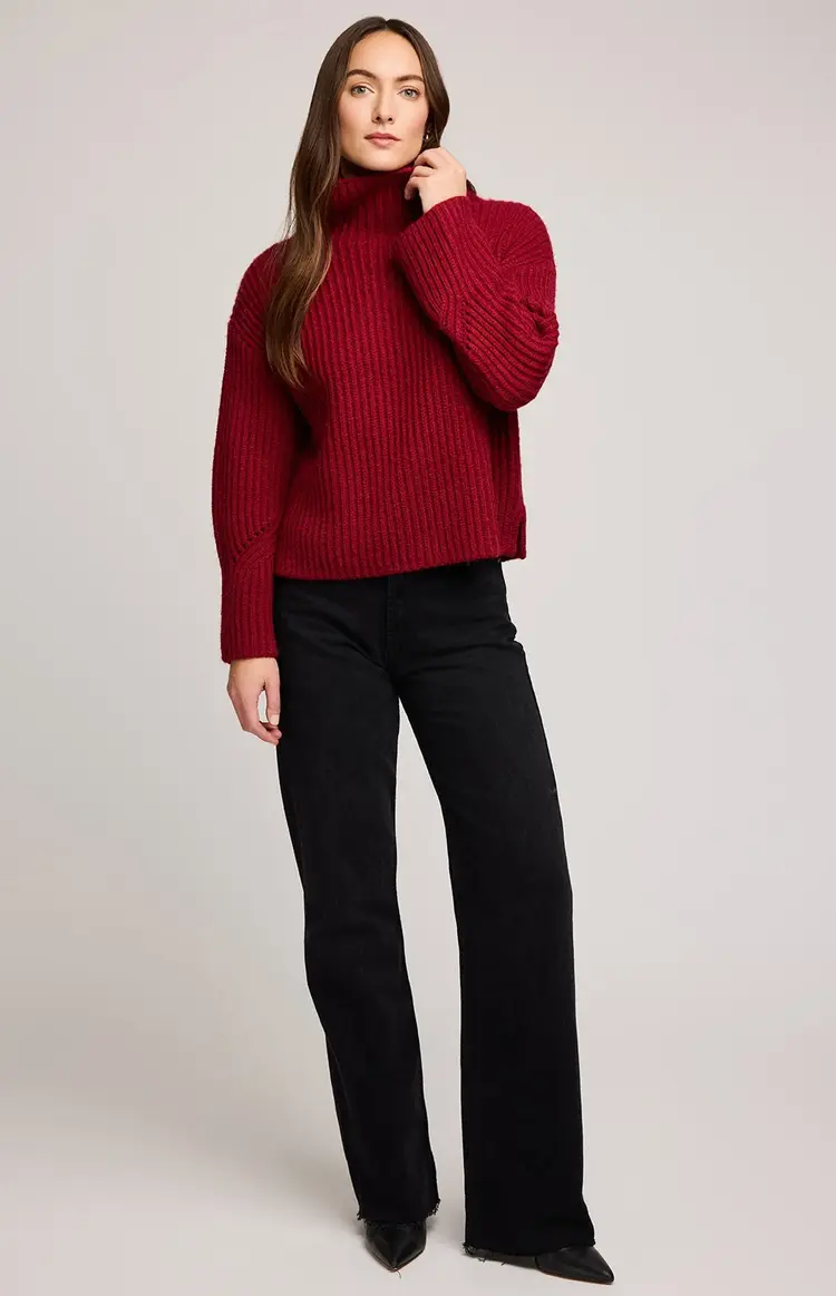 Gentle fawn WOMEN'S MARLOW TURTLENECK SWEATER