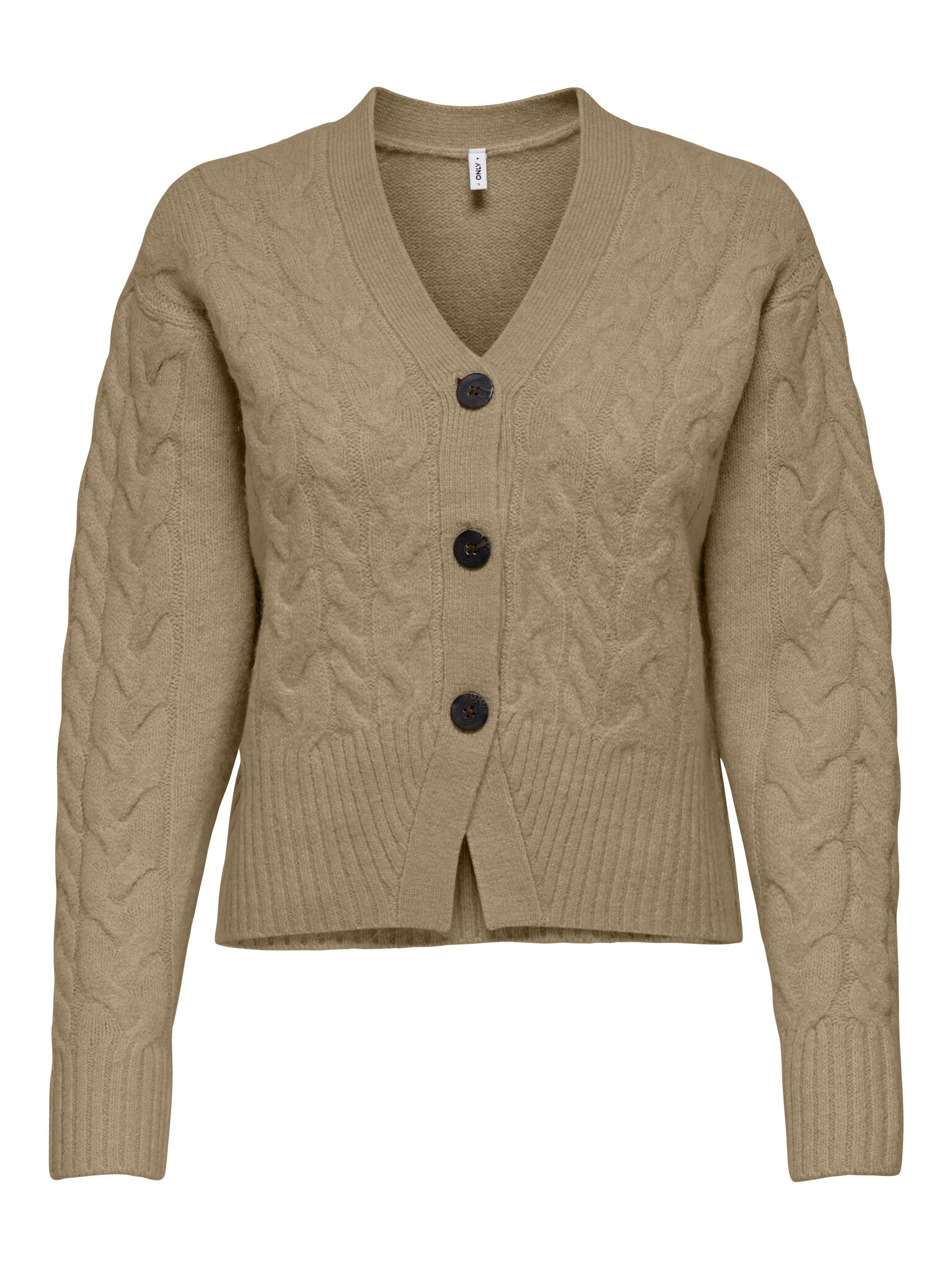 Only WOMEN'S RIO LIFE LS CABLE CARDIGAN