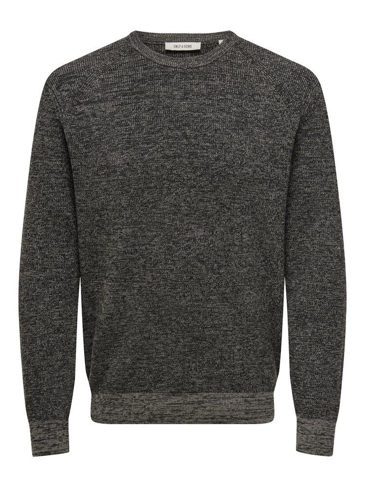 Only & Sons MEN'S ALFI REG LS CREW KNIT