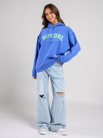 RIP CURL FEMMES VARSITY HOODIE OCEAN