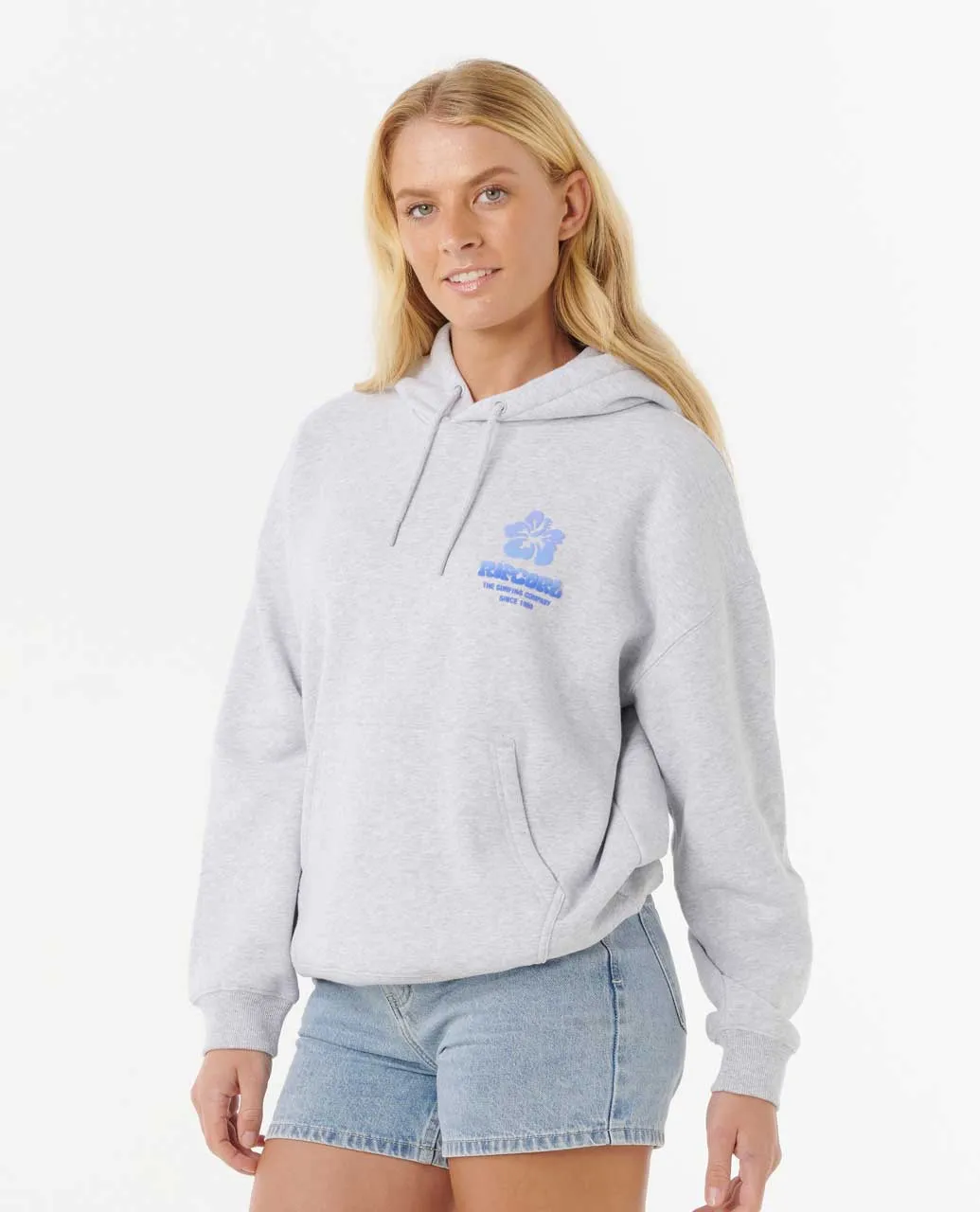 RIP CURL WOMEN'S SURF PUFF HERITAGE HOOD P/P