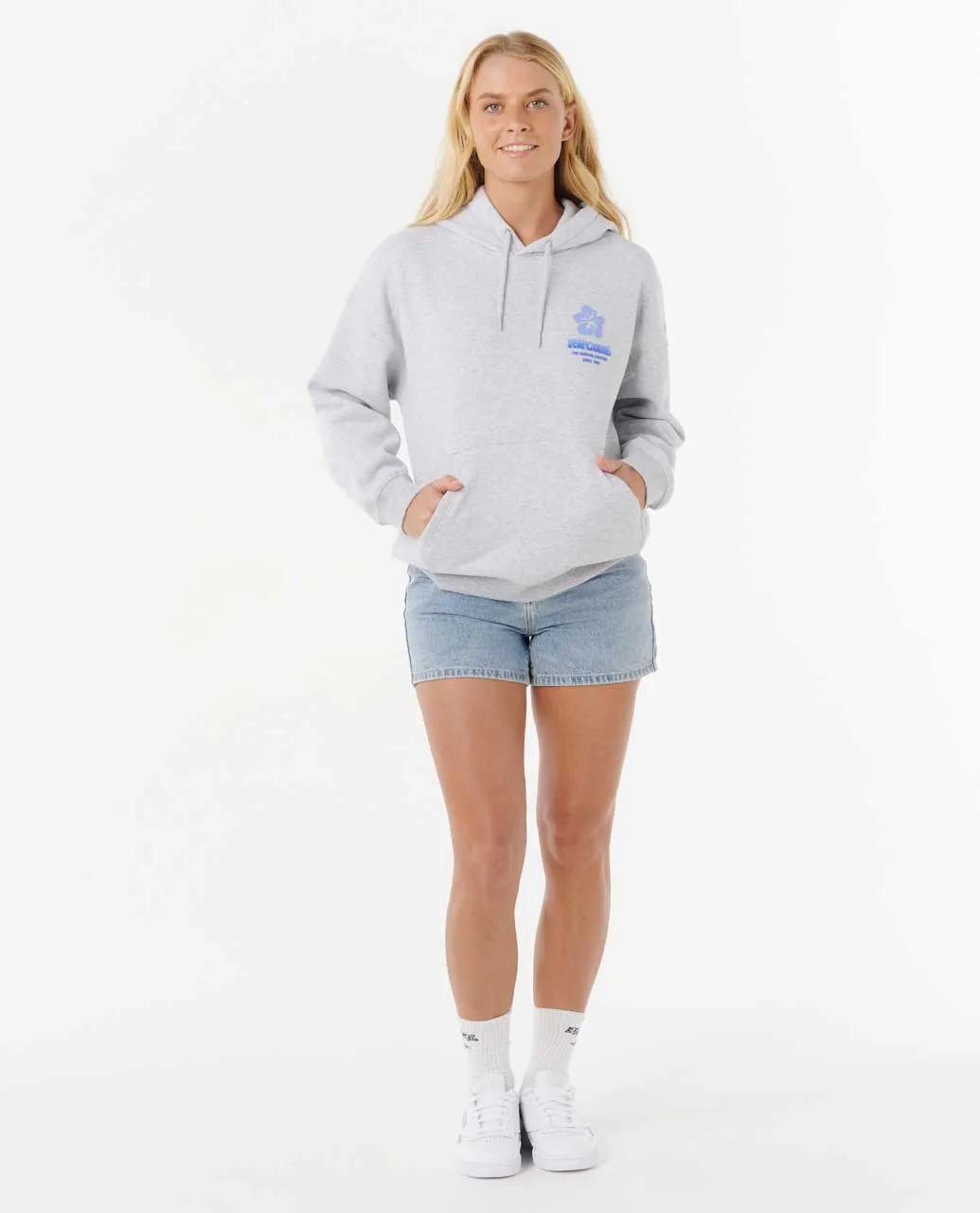 RIP CURL WOMEN'S SURF PUFF HERITAGE HOOD P/P