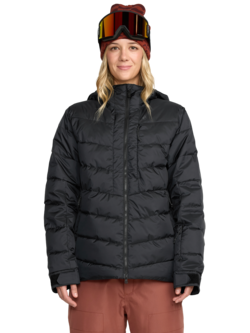 Volcom FEMMES ESTES PUFF JACKET BLACK