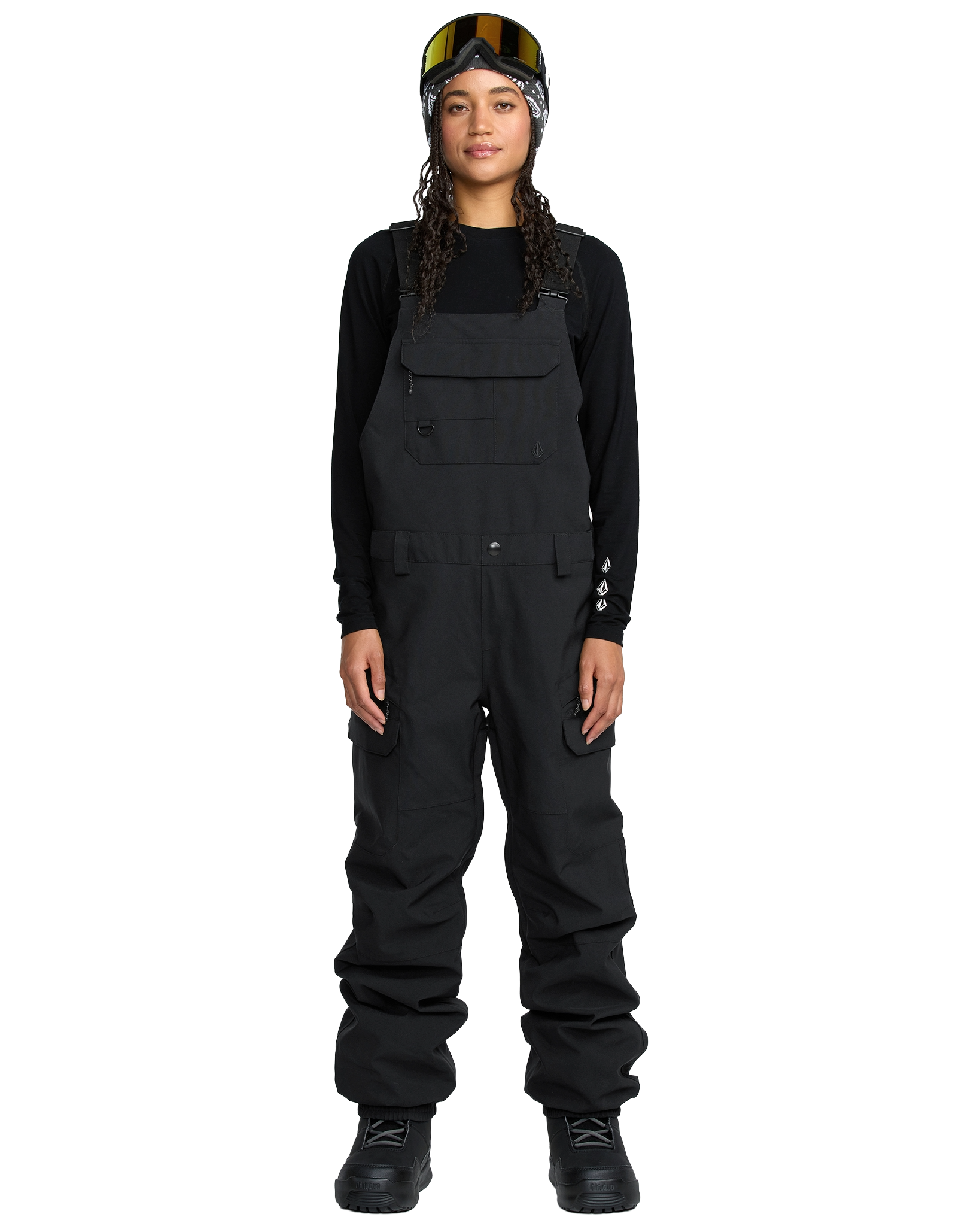 Volcom WOMEN'S CRESTON 3D STRETCH BIB OVERALL