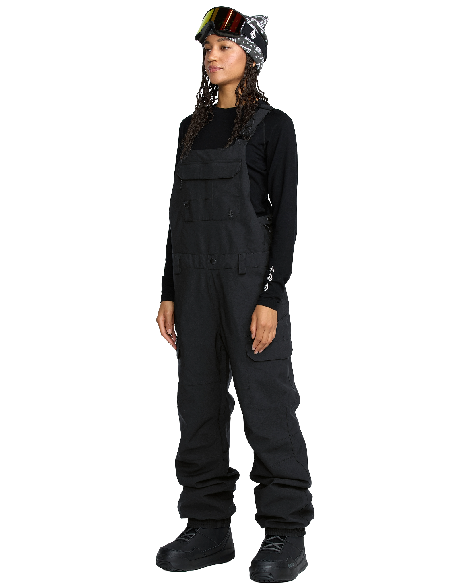 Volcom WOMEN'S CRESTON 3D STRETCH BIB OVERALL