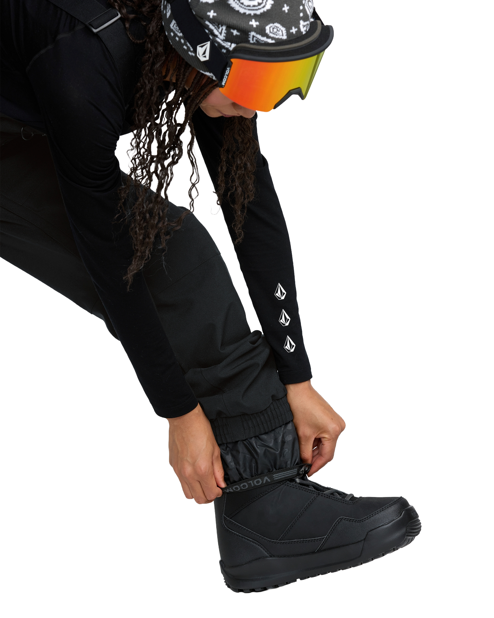 Volcom WOMEN'S CRESTON 3D STRETCH BIB OVERALL