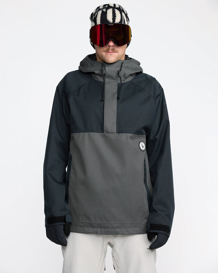 Volcom MEN'S HOSSEGOR 20K PULLOVER JACKET