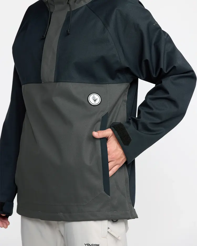 Volcom MEN'S HOSSEGOR 20K PULLOVER JACKET