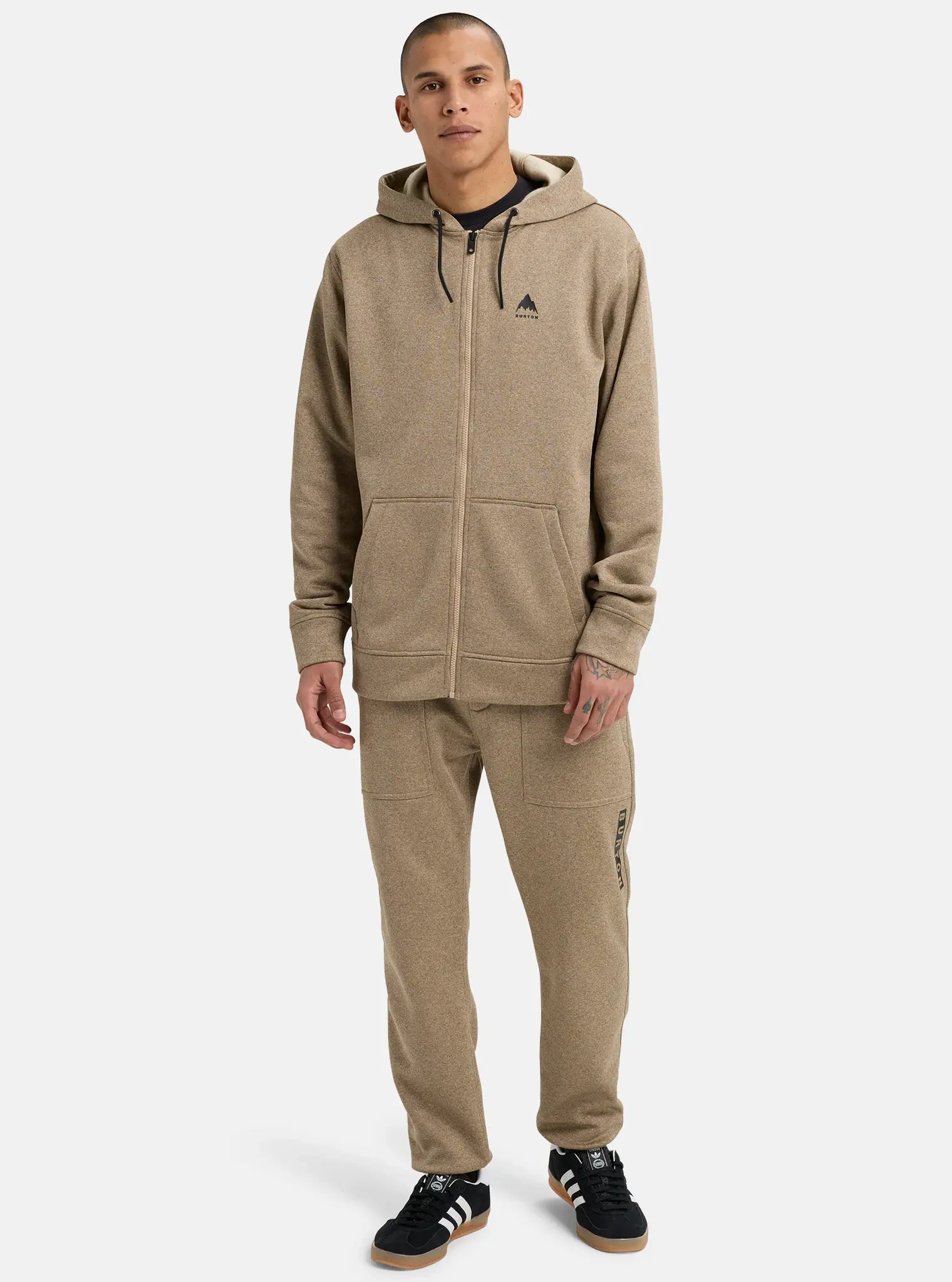 Burton HOMMES OAK FULL-ZIP HOODIE