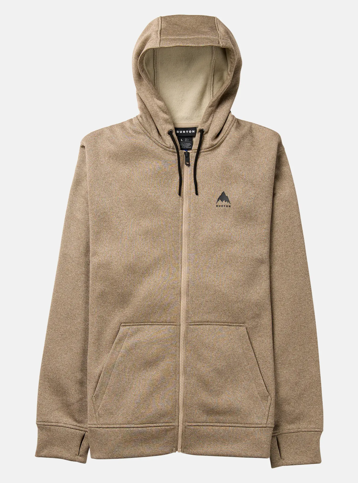 Burton HOMMES OAK FULL-ZIP HOODIE