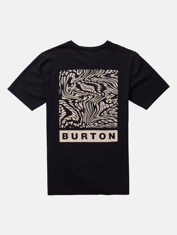 Burton MEN'S DEJAVIEW SHORT SLEEVE T-SHIRT TRUE BLACK