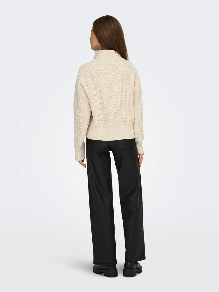 Only WOMEN'S GLOBE KNITTED PULLOVER