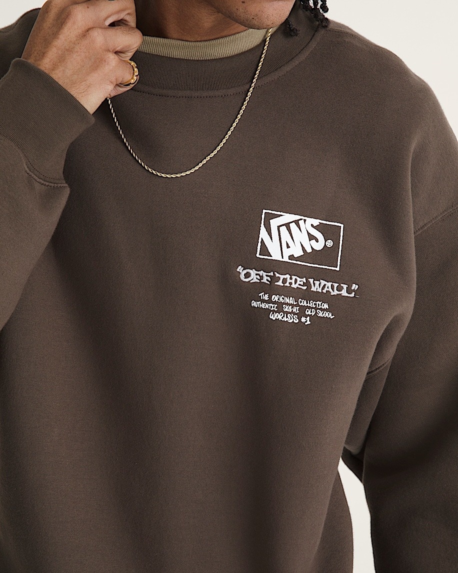 Vans HOMMES CIRCLE BONES FORMULA CREW SWEATSHIRT