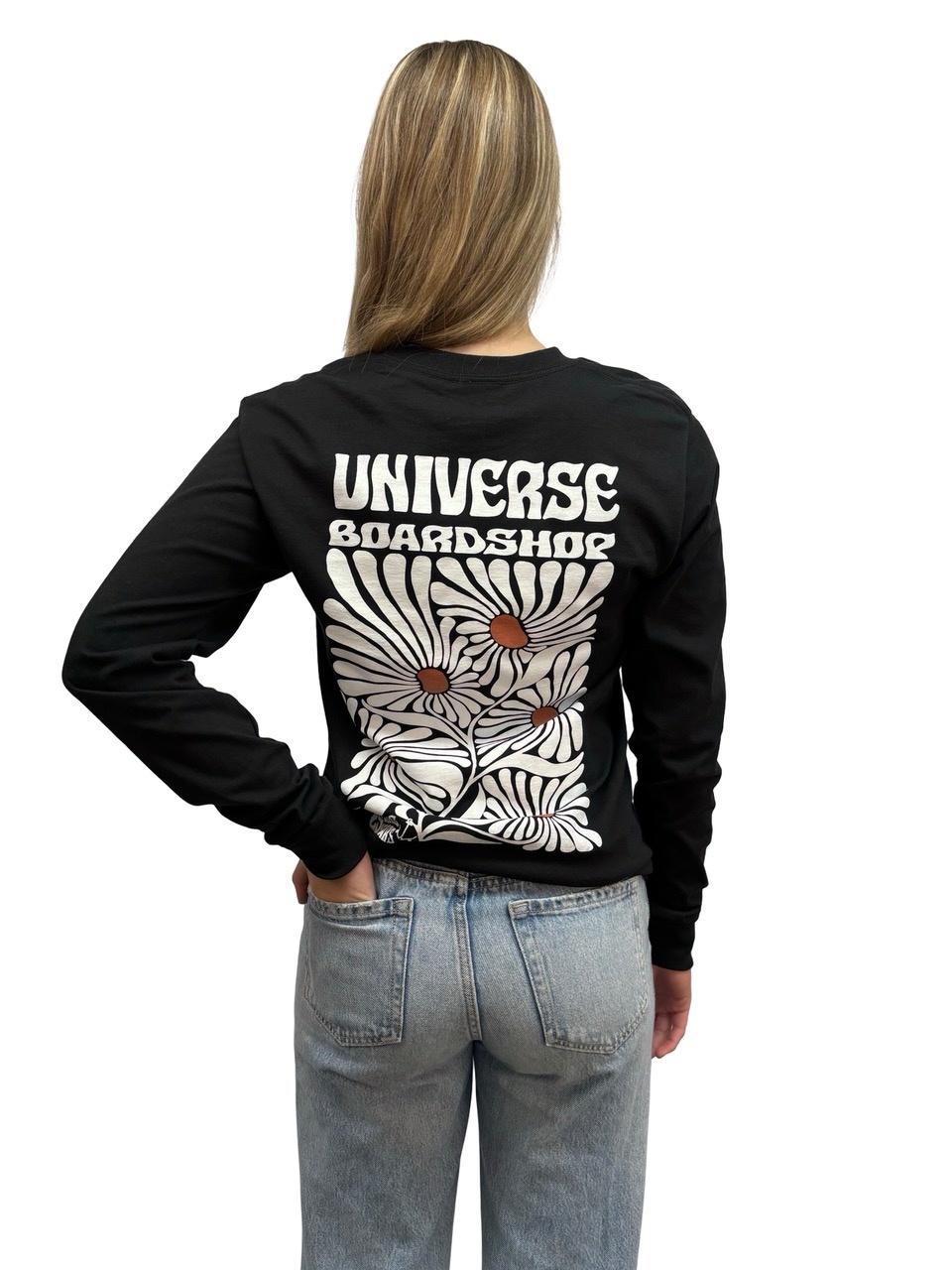 Universe Boardshop CHANDAIL À MANCHES LONGUES BLOOM PUMPKIN