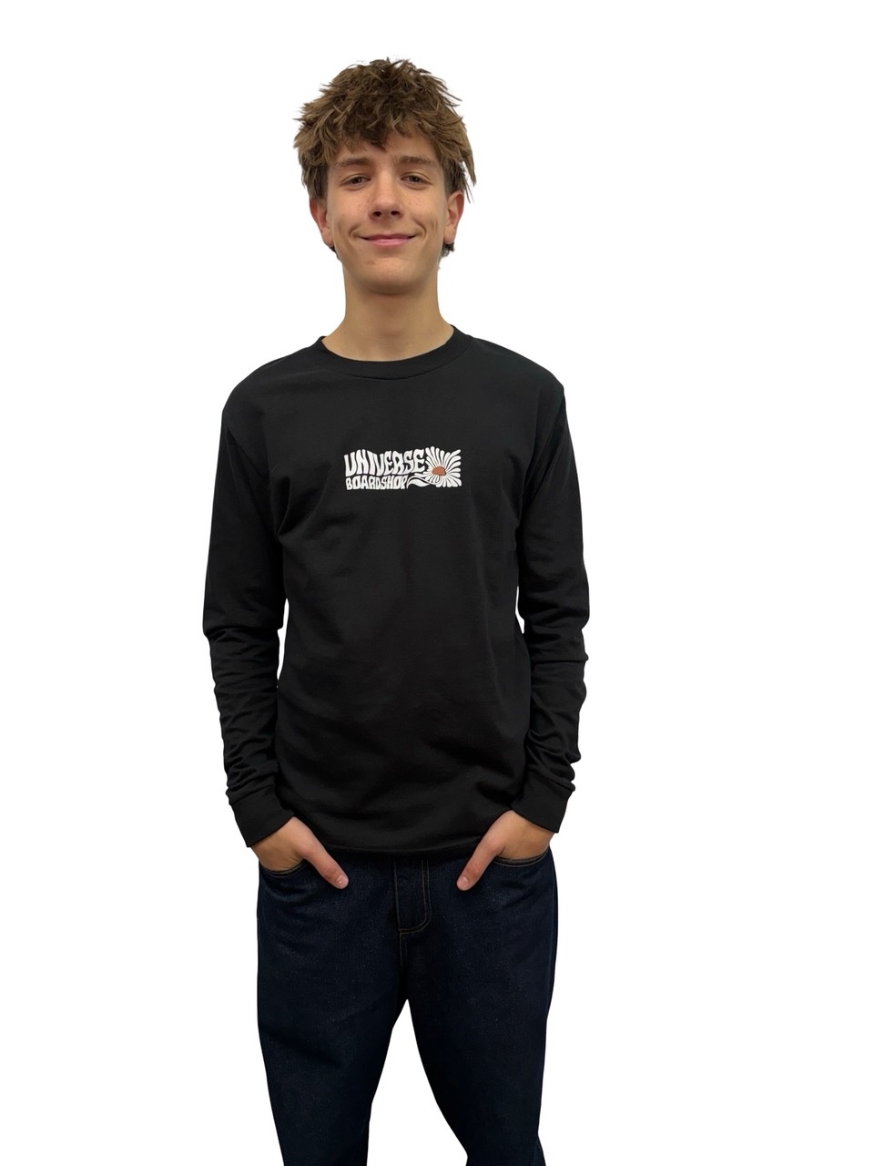 Universe Boardshop CHANDAIL À MANCHES LONGUES BLOOM PUMPKIN