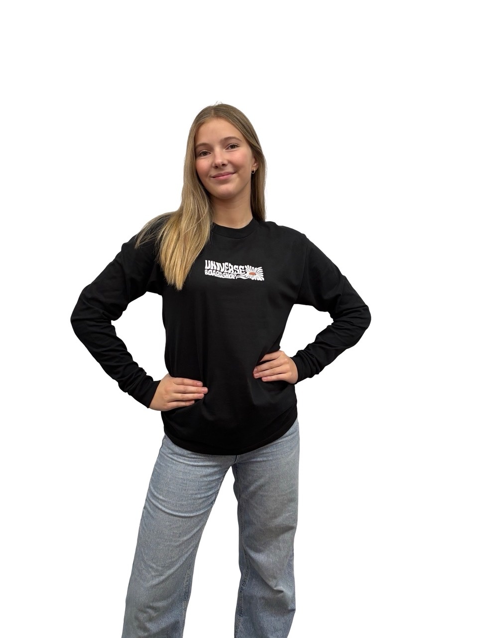 Universe Boardshop CHANDAIL À MANCHES LONGUES BLOOM PUMPKIN