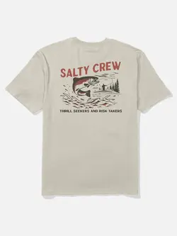 Salty crew HOMMES NATURE CLASSIC SS TEE BONE