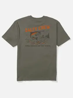 Salty crew MEN'S NATURE CLASSIC SS TEE DUSTY OLIVE