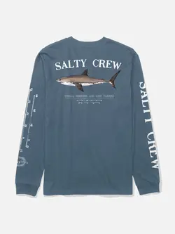 Salty crew MEN'S BRUCE LONG SLEEVE TEE SLATE