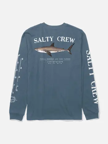 Salty crew MEN'S BRUCE LONG SLEEVE TEE SLATE