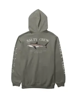 Salty crew HOMMES BRUCE FLEECE HOODIE DUSTY OLIVE