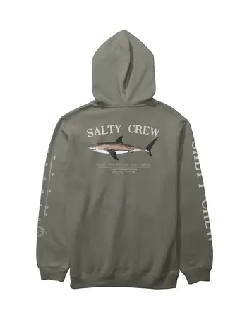 Salty crew HOMMES BRUCE FLEECE HOODIE DUSTY OLIVE
