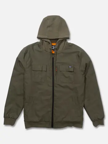 Salty crew MEN'S FATHOM JACKET OLIVE