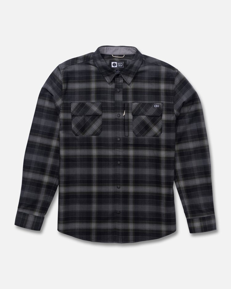 Salty crew HOMMES FATHOM TECH FLANNEL LS