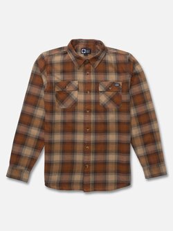 Salty crew HOMMES DAYBREAK FLANNEL FRIAR BROWN