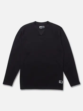 Salty crew HOMMES CAST OFF THERMAL LONG SLEEVE THERMAL BLACK