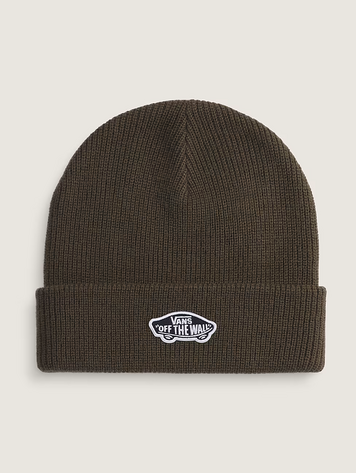 Vans MEN'S VANS CLASSIC CUFF BEANIE COAL BROWN
