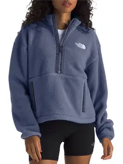 THE NORTH FACE FEMMES FLEESKI 1/4 ZIP TWILIGHT GALAXY