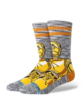 Stance HOMMES STP LUFM STAR WARS X STANCE CREW SOCKS GOLD