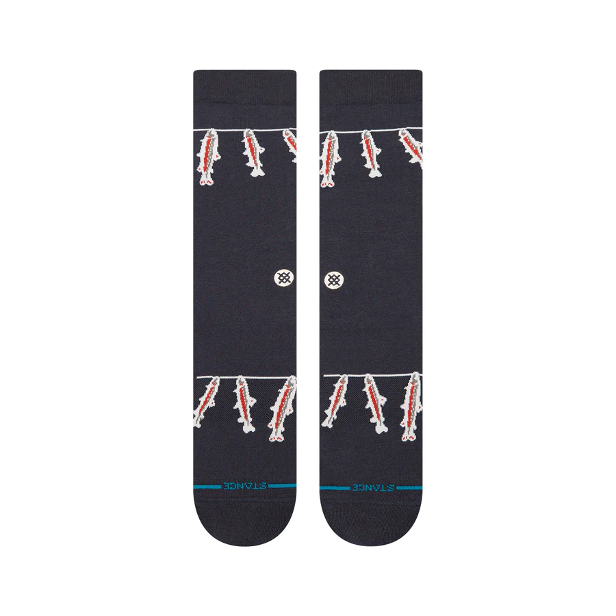 Stance MEN'S GONE FISHIN CREW SOCKS