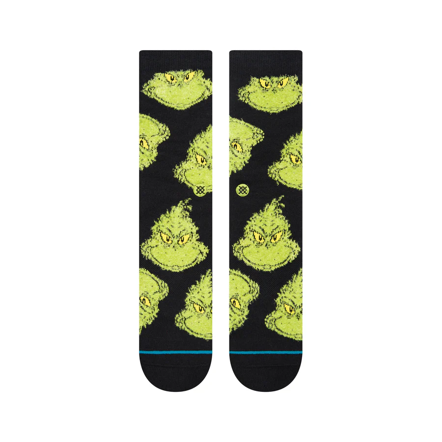 Stance HOMMES FTPA THE GRINCH X STANCE MEAN ONECREW SOCKS