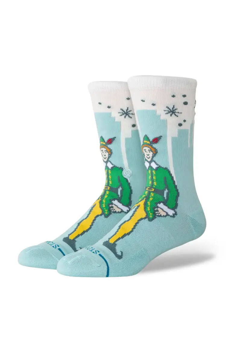 Stance MEN'S FTPA ELF X STANCE BIG CITY ELF CREW SOCKS