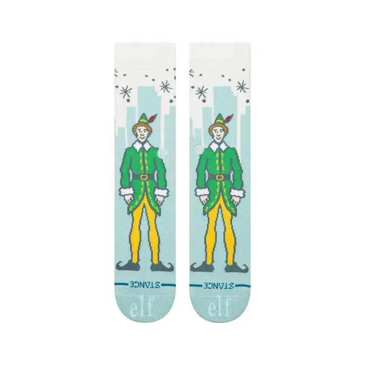 Stance MEN'S FTPA ELF X STANCE BIG CITY ELF CREW SOCKS