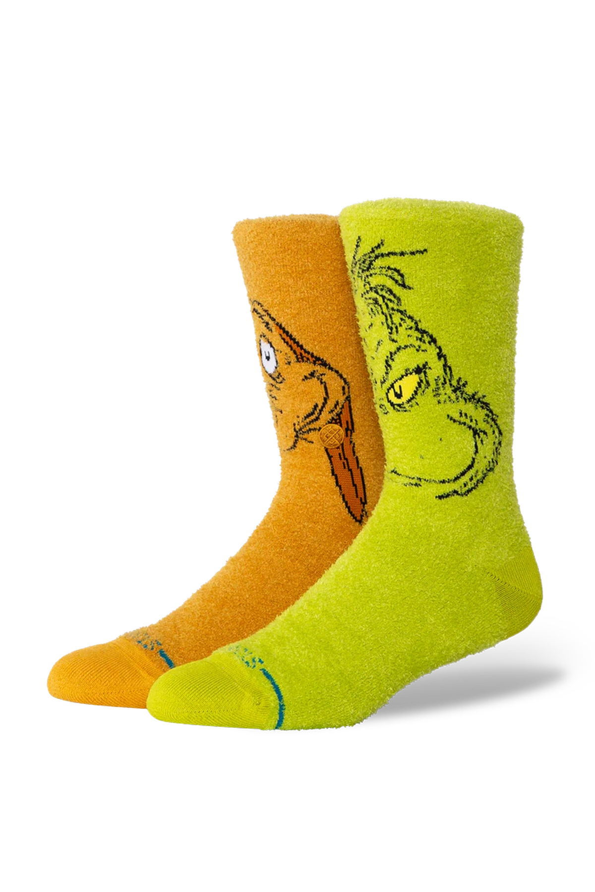 Stance MEN'S FTPA THE GRINCH X STANCE GRINCH AND MAX CREW SOCKS