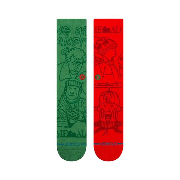 Stance HOMMES FTPA HOME ALONE X STANCE HOME ALONE CREW SOCKS