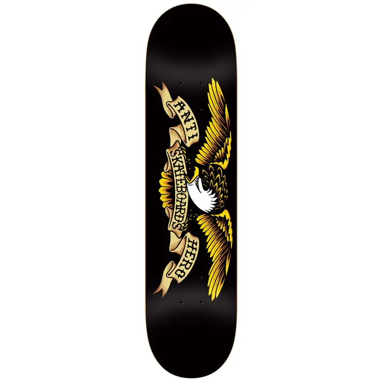 Antihero CLASSIC EAGLE DECK BLACK 8.125"