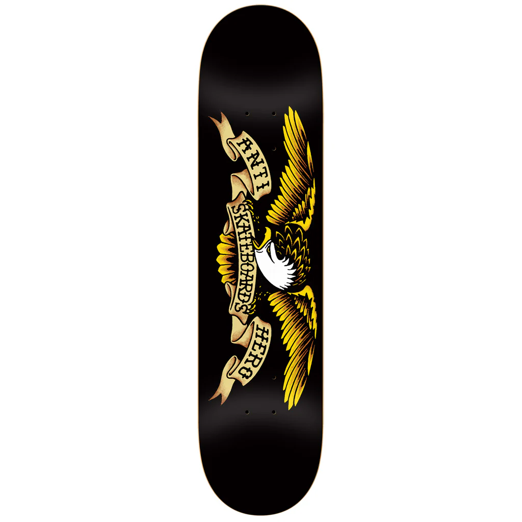 Antihero CLASSIC EAGLE DECK BLACK 8.125"