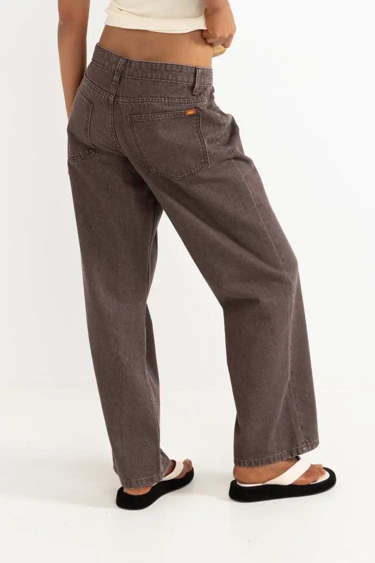 Rhythm WOMEN'S CHARLIE LOW RISE DENIM JEAN